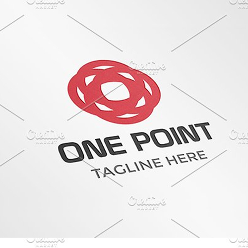 One Point Logo Template