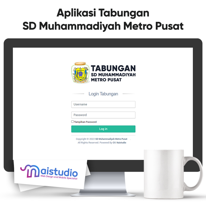 Aplikasi Tabungan SD Muhammadiyah Metro Pusat