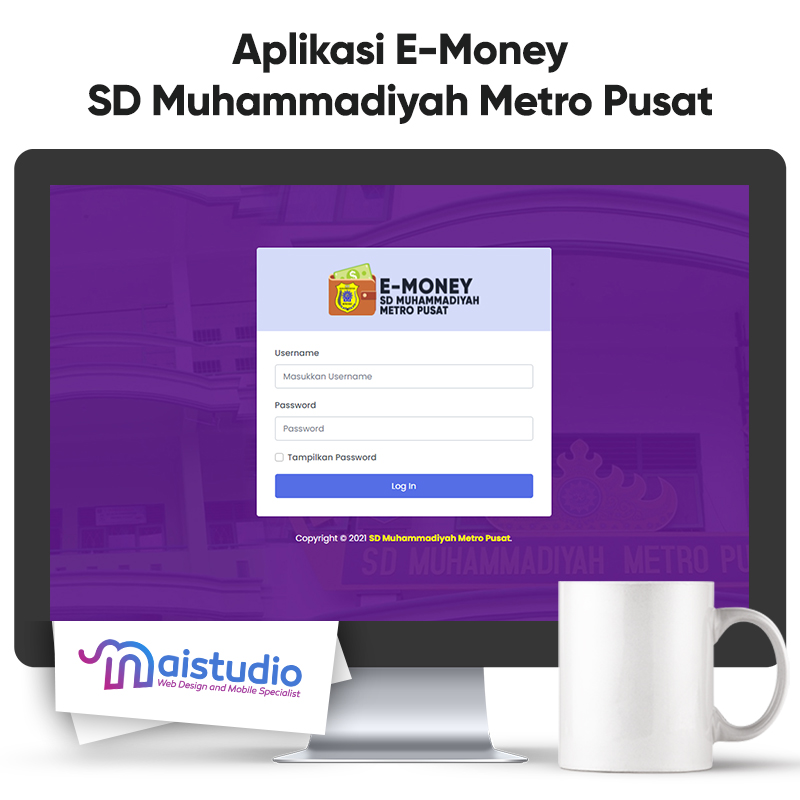 Aplikasi E-Money SD Muhammadiyah Metro Pusat