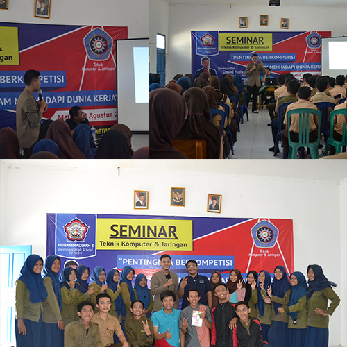 Seminar Teknik Komputer & Jaringan SMK Muhammadiyah 3 Metro